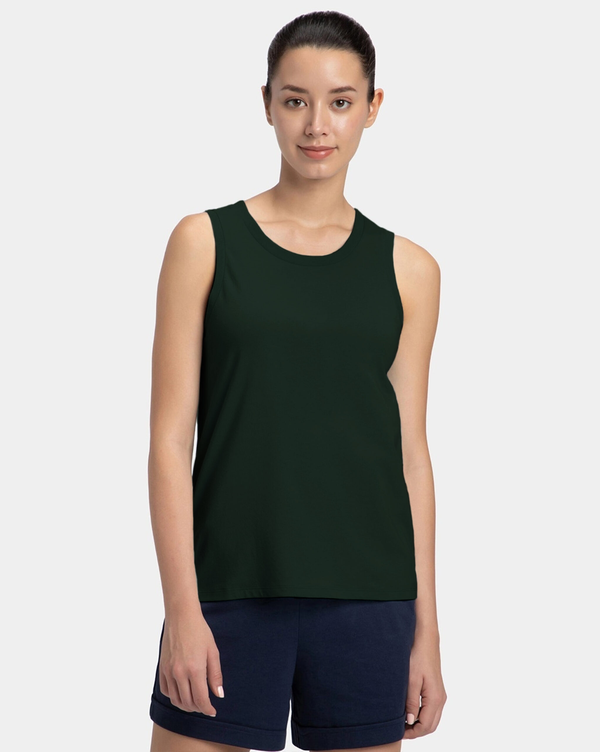 Women Tank Top - Green