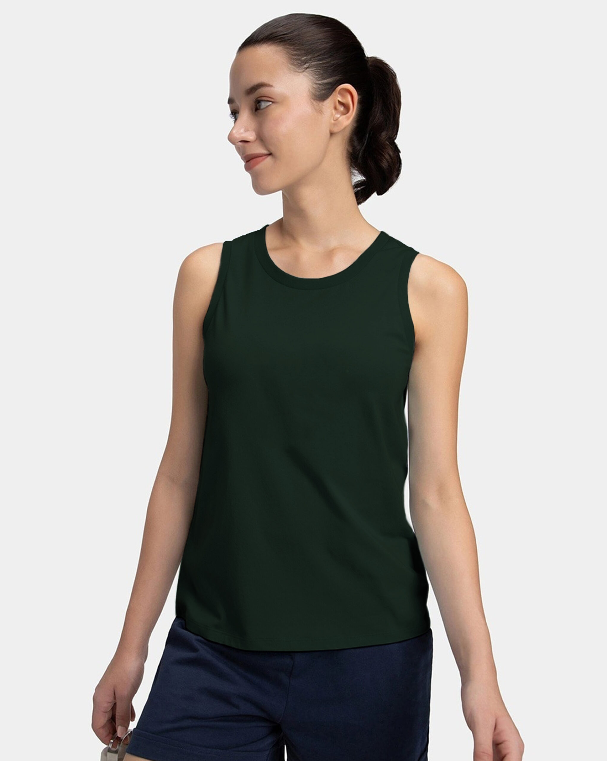 Women Tank Top - Green - Image 3