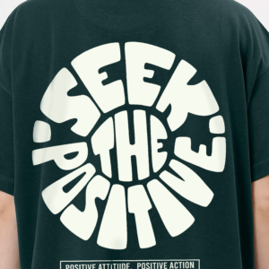 Women Drop Shoulder T-Shirt - Dark Green